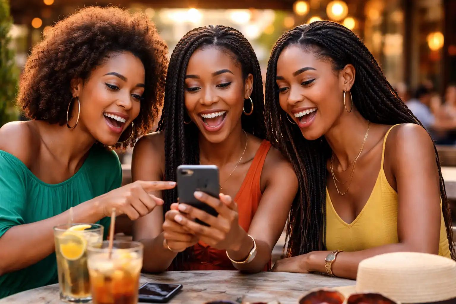 Ambiance restaurant a Abidjan